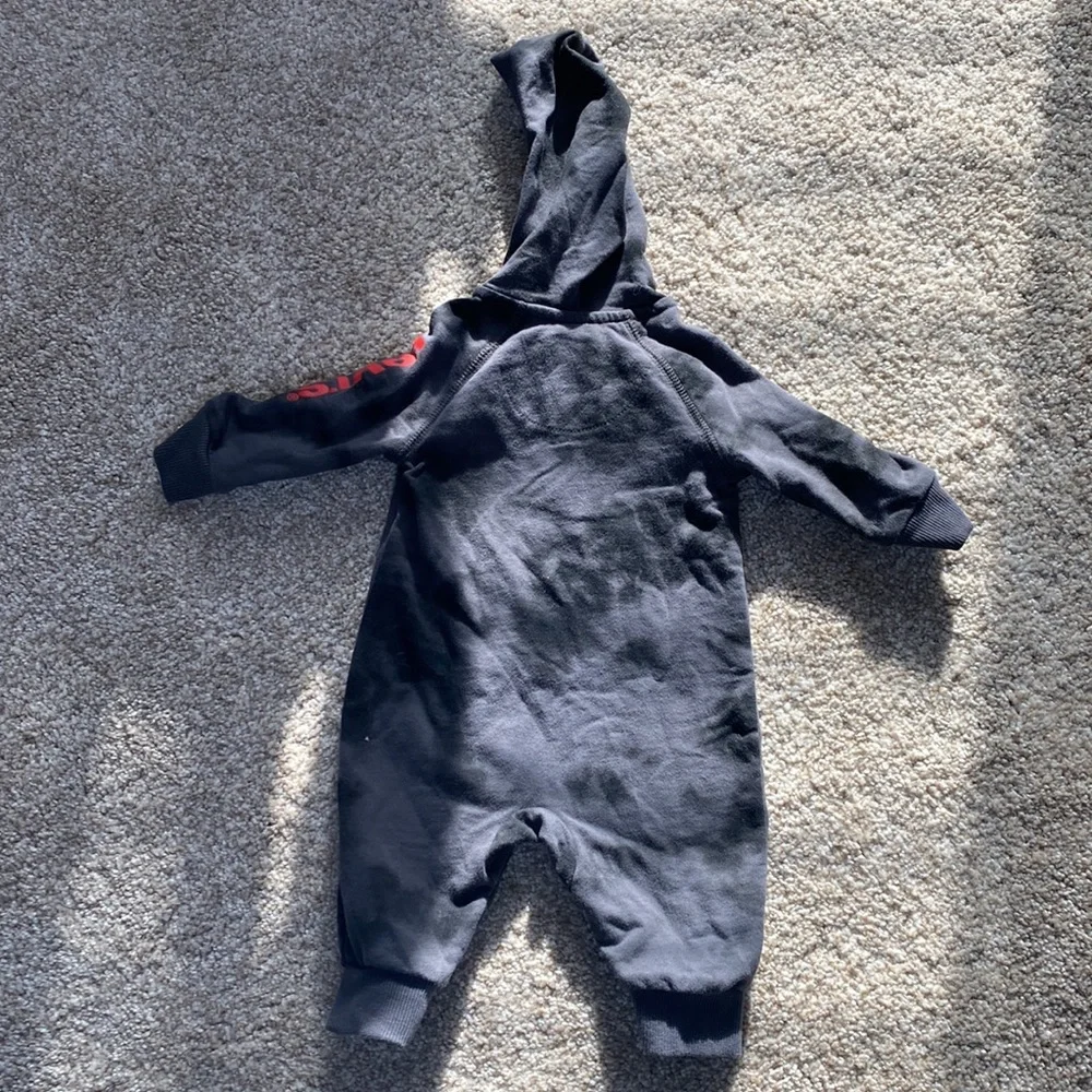 Baby Boy - 3M Levi’s Black/Grey Camo One Piece